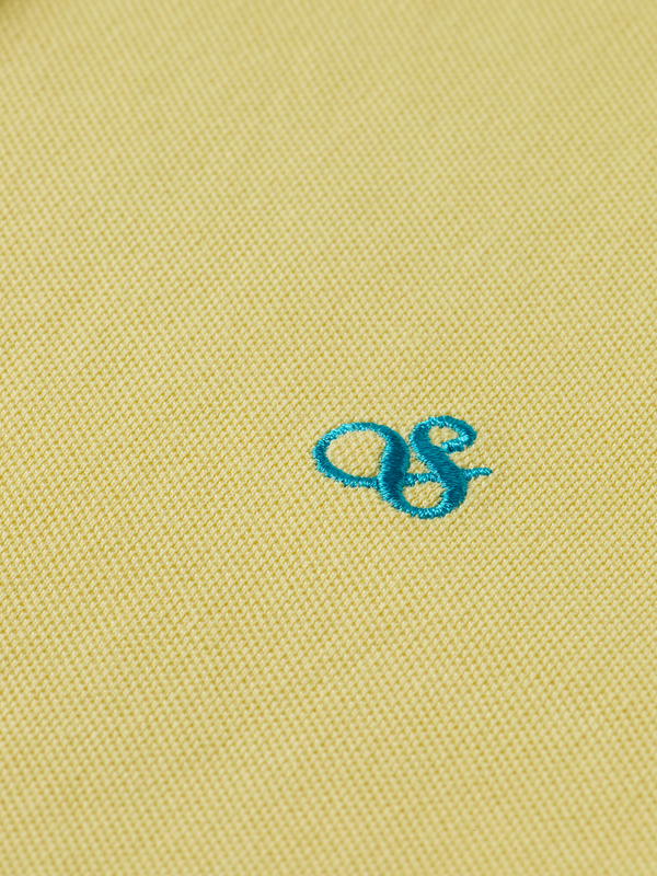 Seasonal Essentials —  Pique Chest Logo Polo
