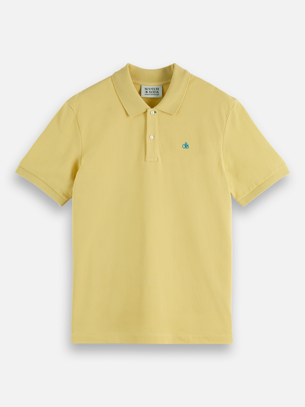 Seasonal Essentials —  Pique Chest Logo Polo