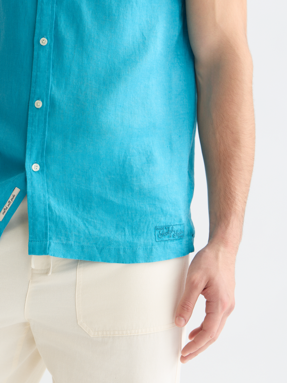 Seasonal Core Linen Regularfit Shortsleeved Shirt