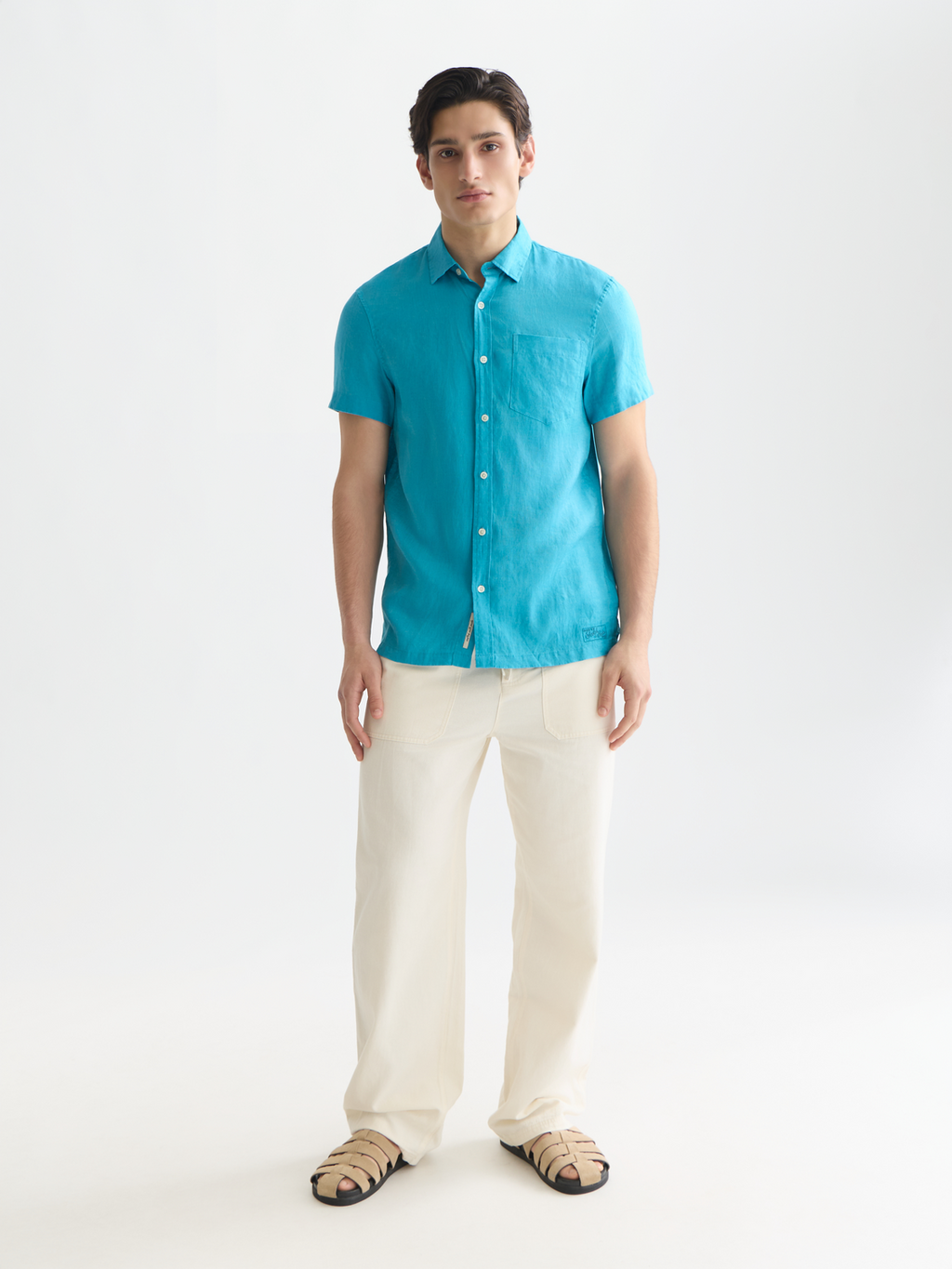 Seasonal Core Linen Regularfit Shortsleeved Shirt