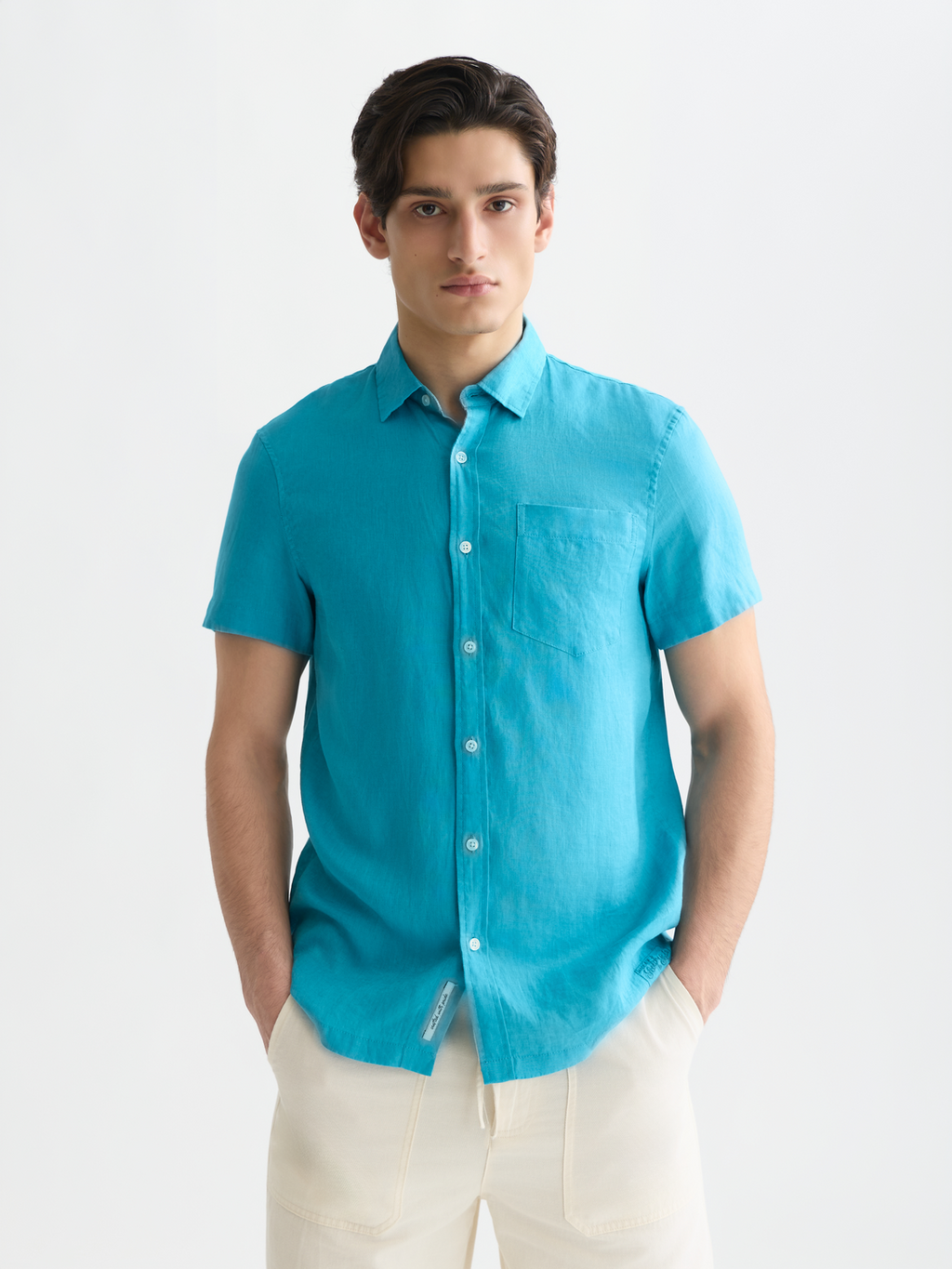 Seasonal Core Linen Regularfit Shortsleeved Shirt