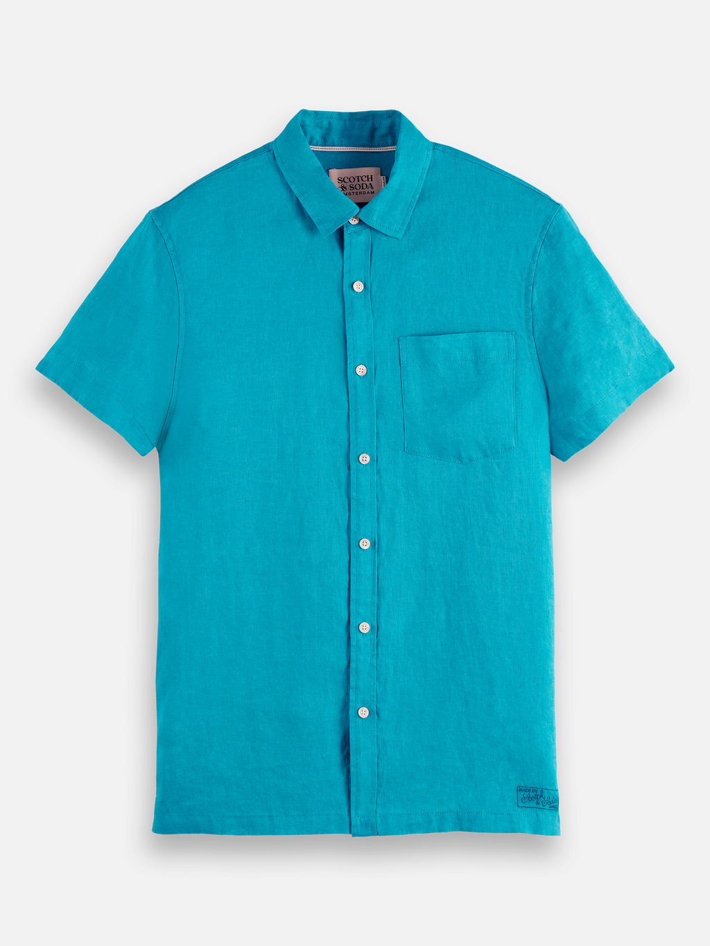 Seasonal Core Linen Regularfit Shortsleeved Shirt