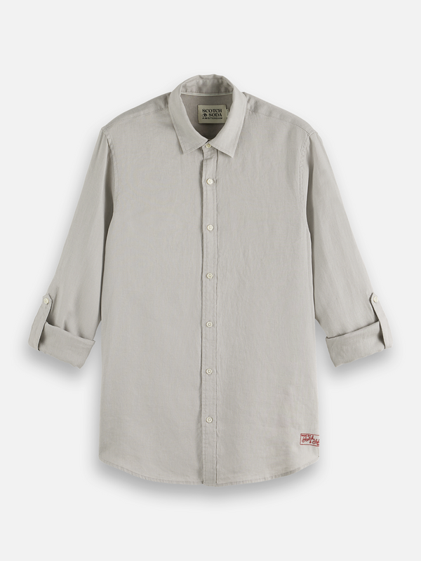 Seasonal Essentials —  Linen Regular-Fit Shirt