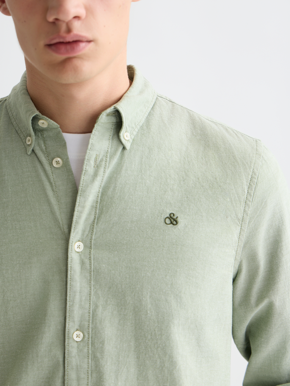Chemise unie Oxford Regularfit Cœur de saison