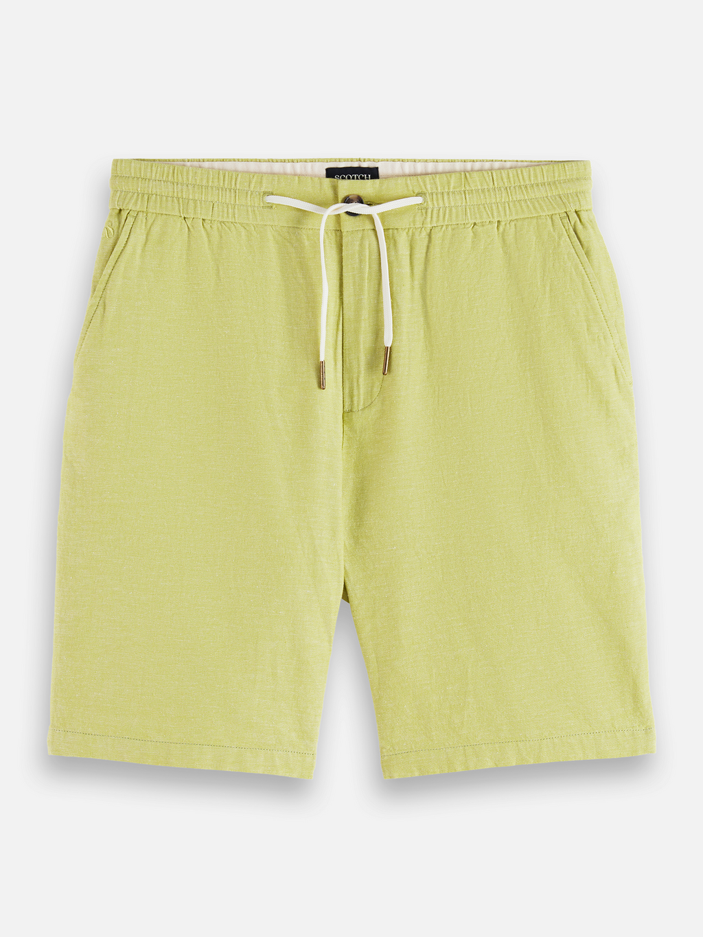 Essentials – Fave Cotton Linen Regular-Fit Chino Shorts