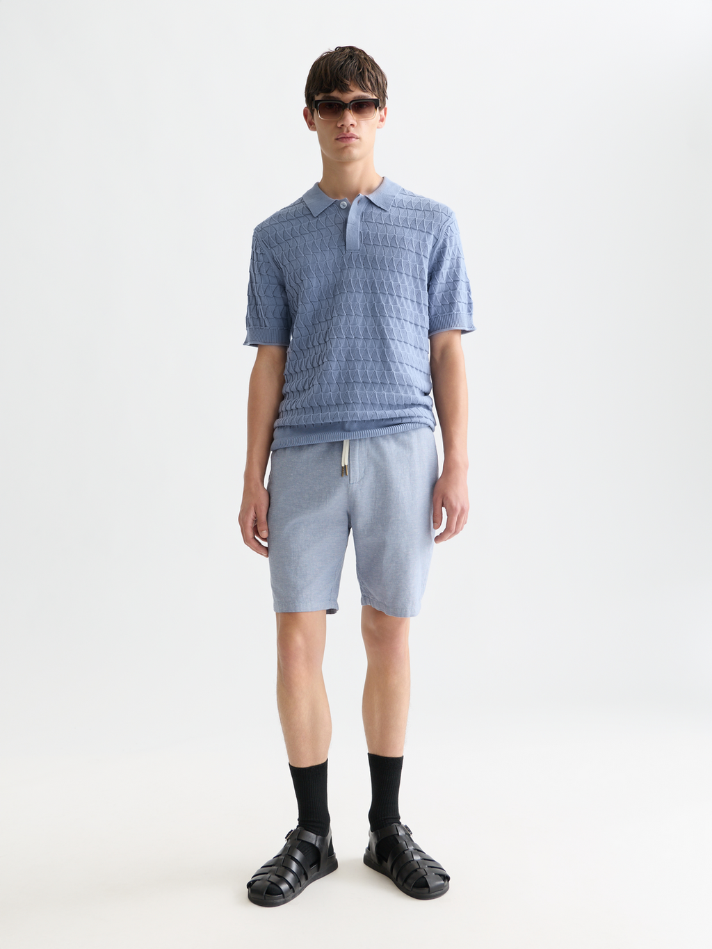Essentials – Fave Cotton Linen Regular-Fit Chino Shorts