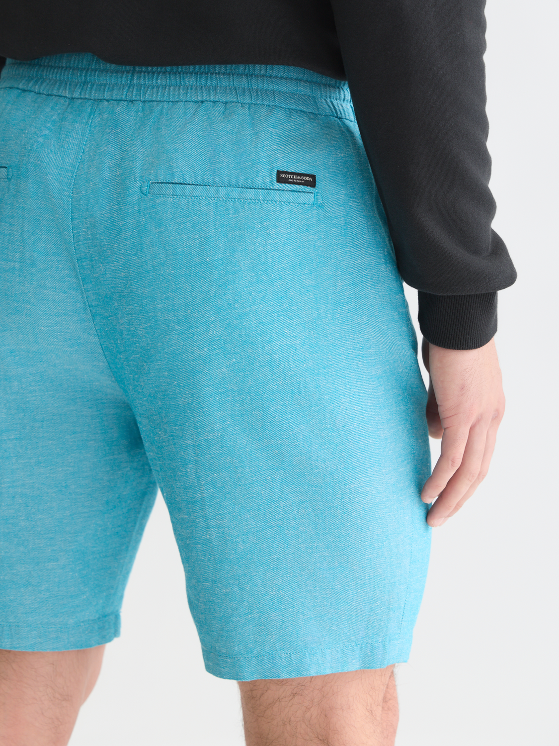 Short Chino Régulier en Coton Lin, Un Indispensable de Saison