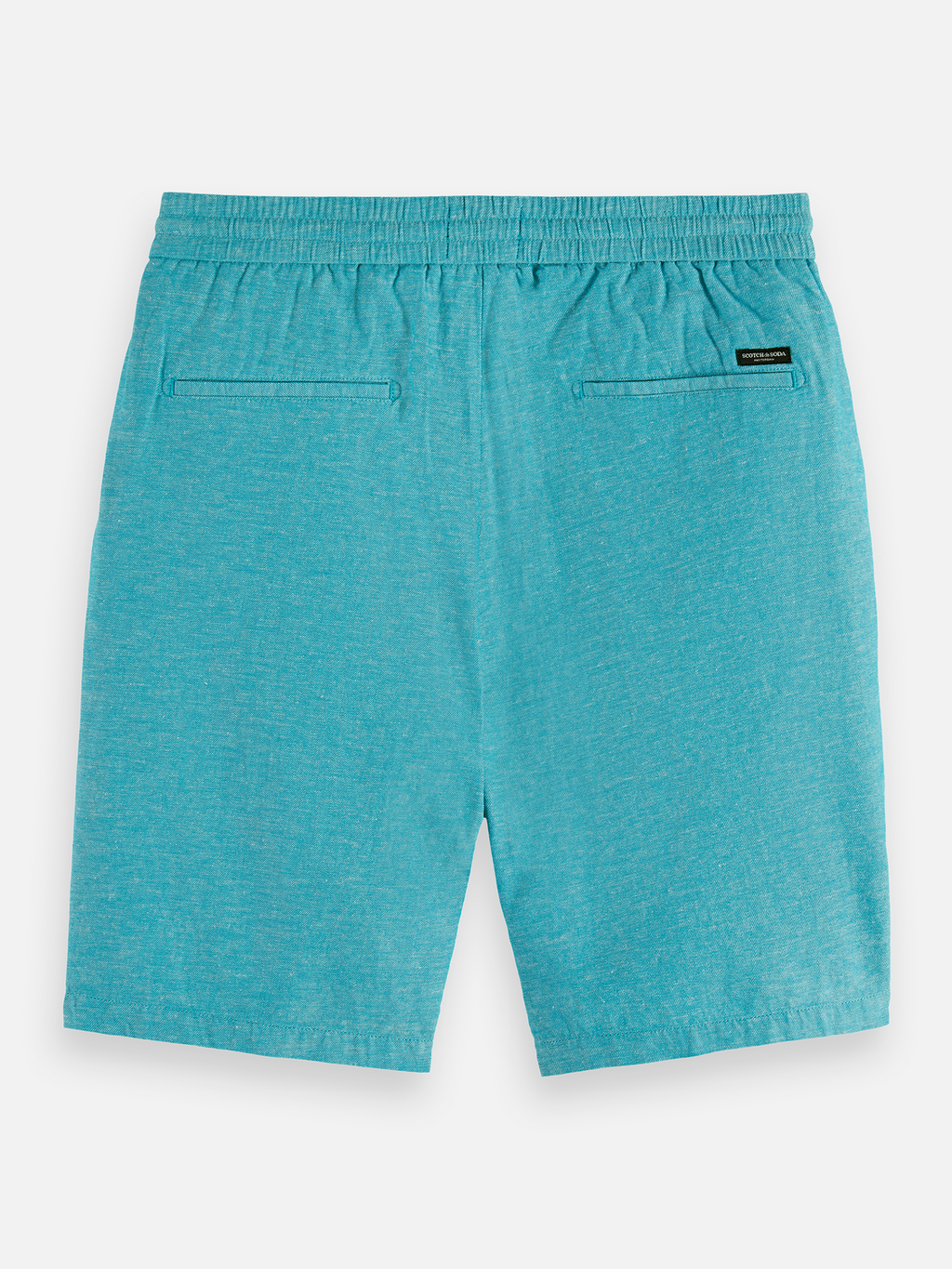 Short Chino Régulier en Coton Lin, Un Indispensable de Saison