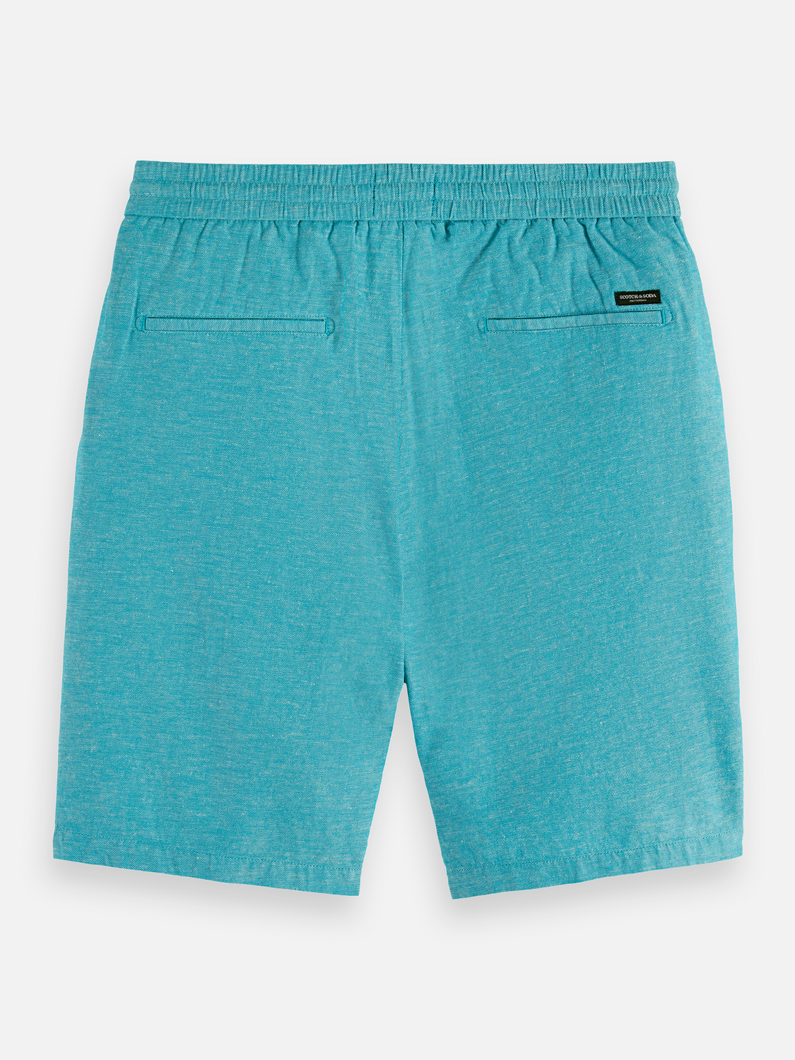 Short Chino Régulier en Coton Lin, Un Indispensable de Saison