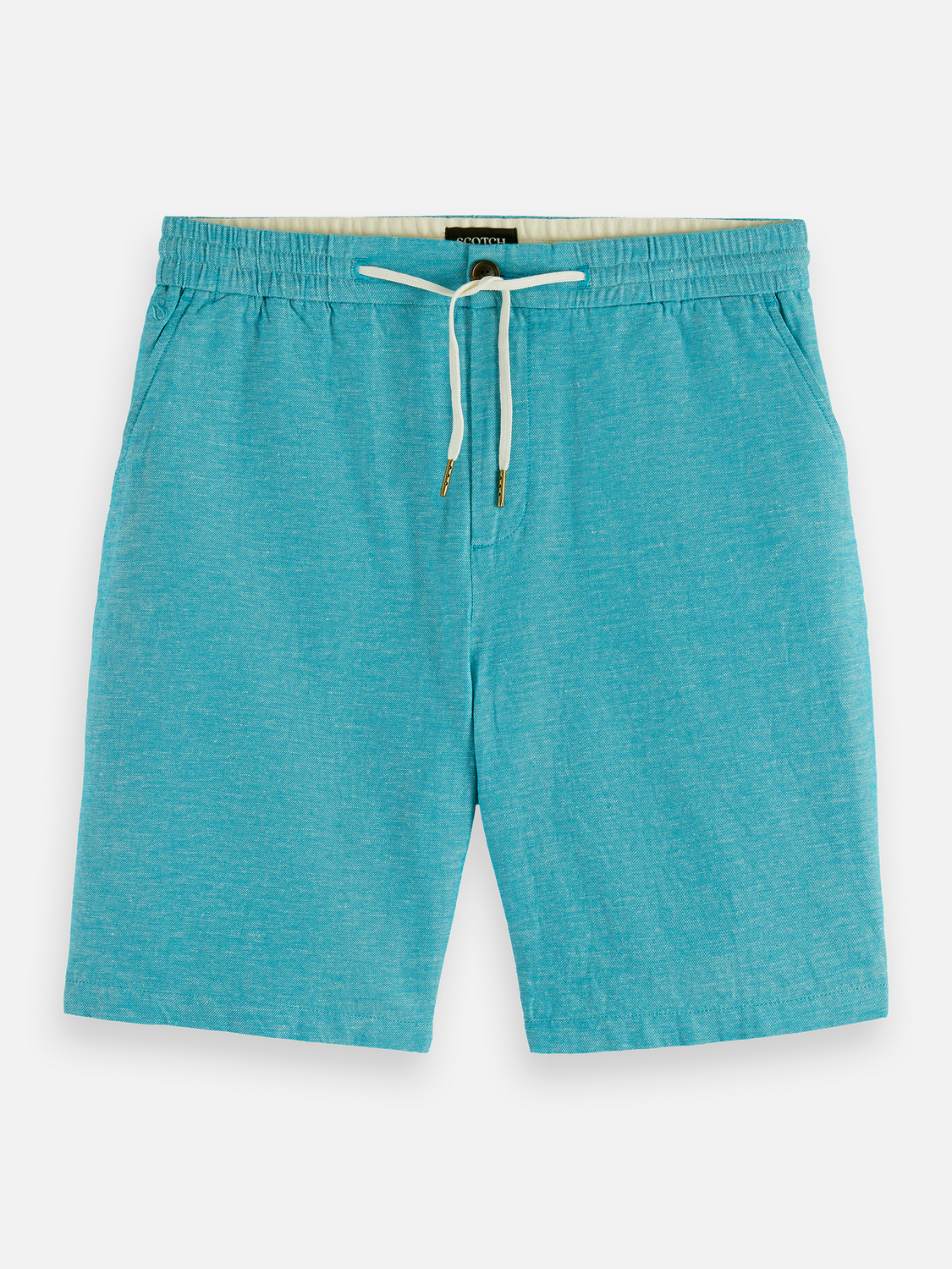 Short Chino Régulier en Coton Lin, Un Indispensable de Saison