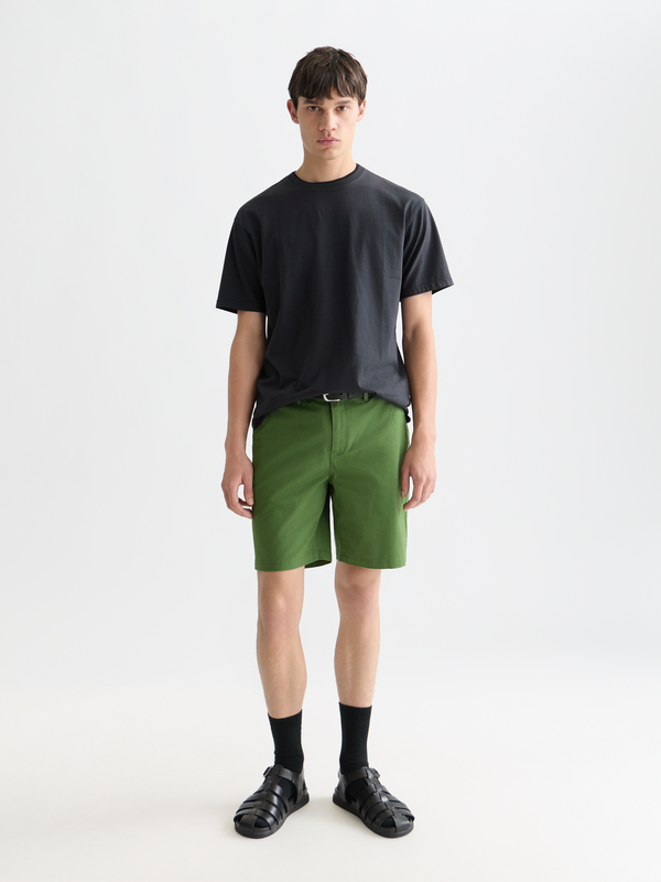 Seasonal Essentials —  Stuart Cotton Twill Regular-Fit Shorts