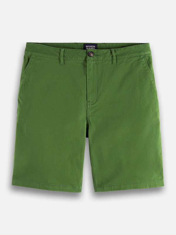 Seasonal Essentials —  Stuart Cotton Twill Regular-Fit Shorts