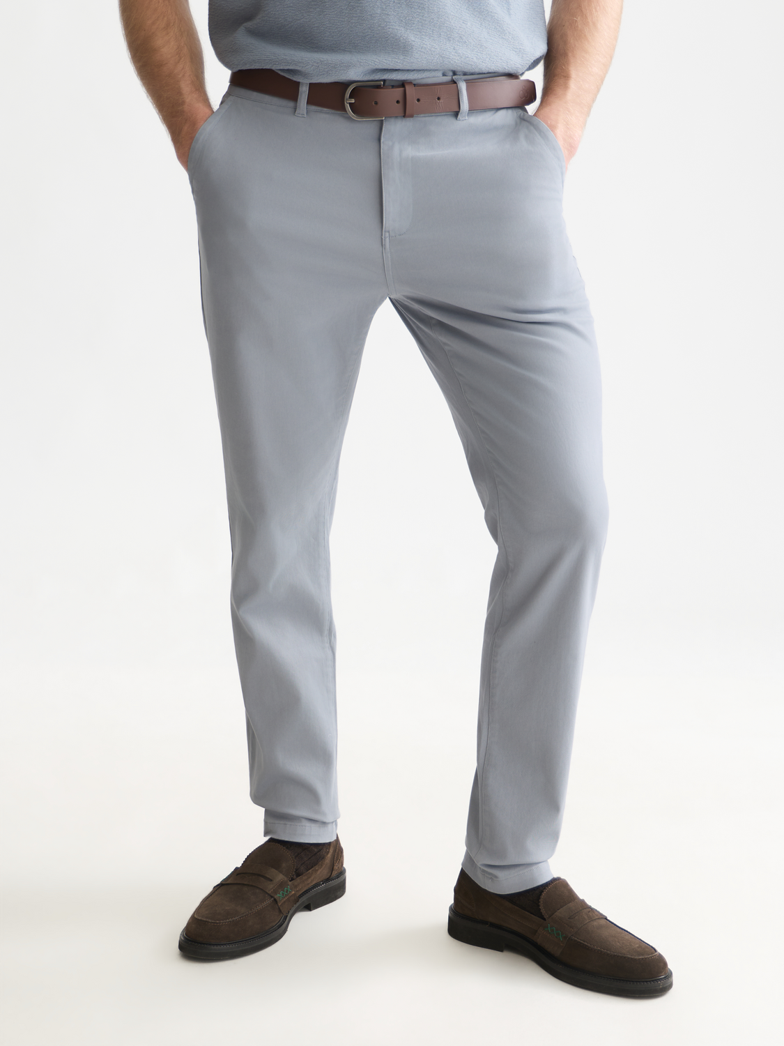 Essentials Stuart Stretch Cotton Twill Chino