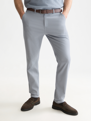 Essentials Stuart Chino en Sergé de Coton Extensible