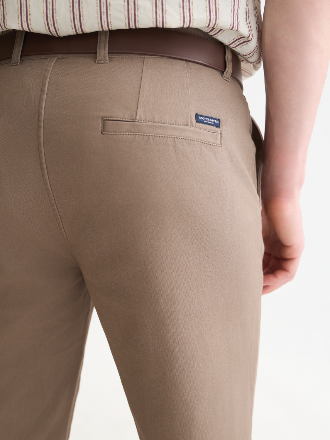 Essentials Stuart Stretch Cotton Twill Chino