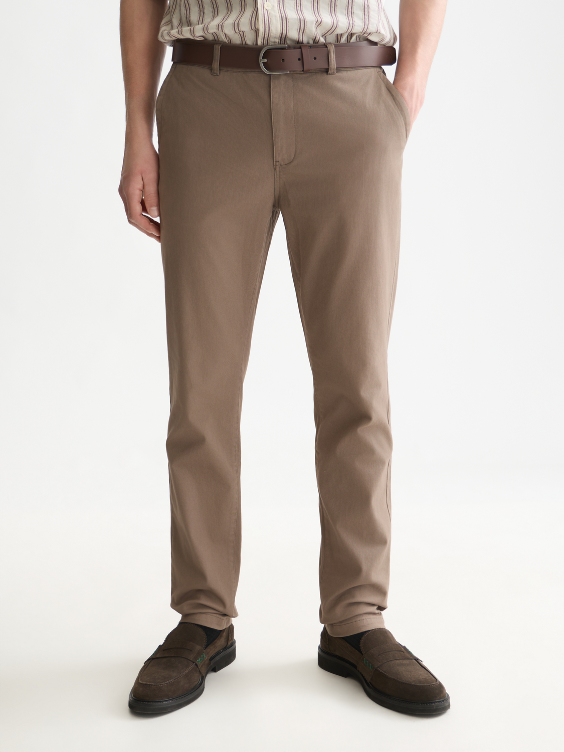Essentials Stuart Stretch Cotton Twill Chino