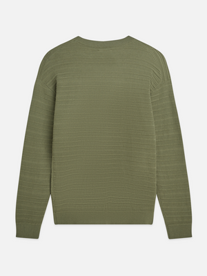Structured Chest Pocket Relaxed-Fit Pullover