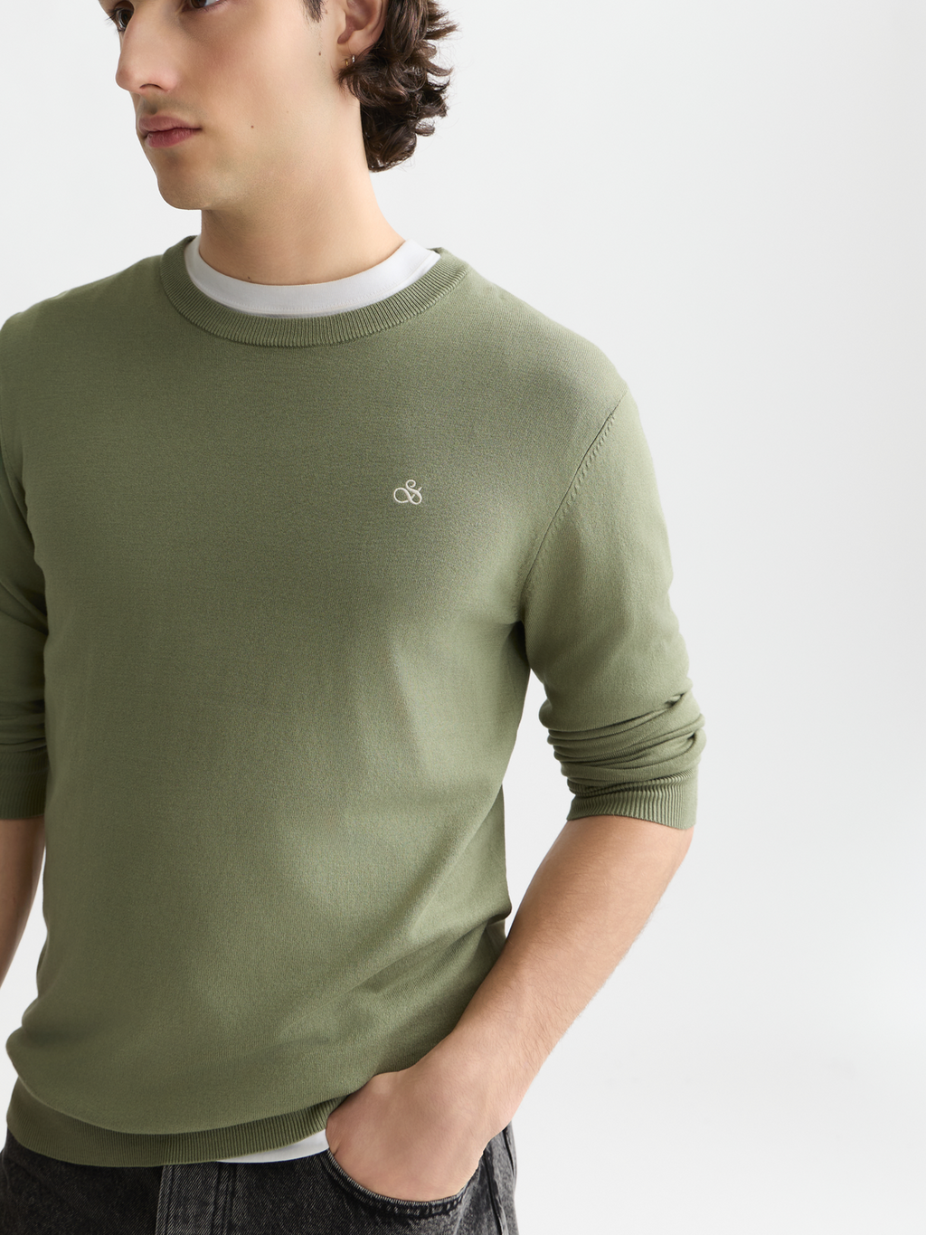 Essentials Ecovero Regular-Fit Pullover