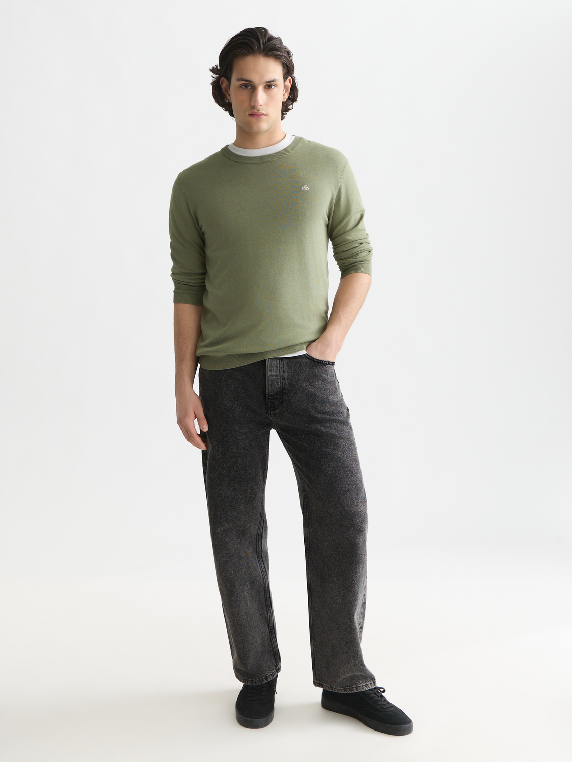 Essentials Ecovero Regular-Fit Pullover