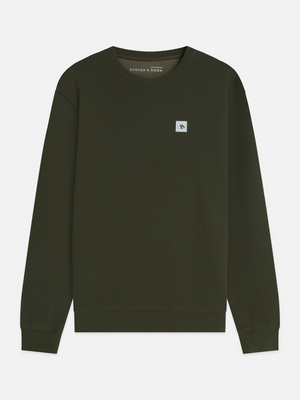 Seasonal Essentials —  Logo Badge Regularfit Sweatshirt