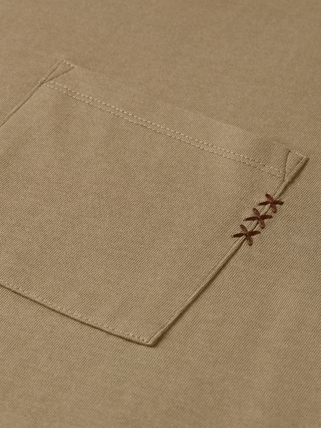 Essentials 3 Crosses Chest Pocket Loose-Fit T-Shirt