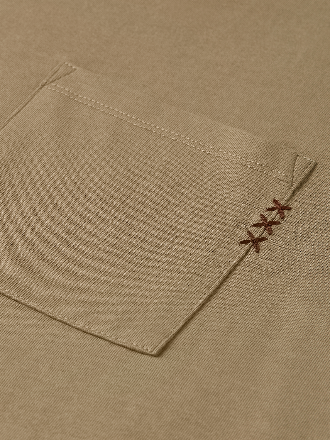 Essentials 3 Crosses Chest Pocket Loose-Fit T-Shirt