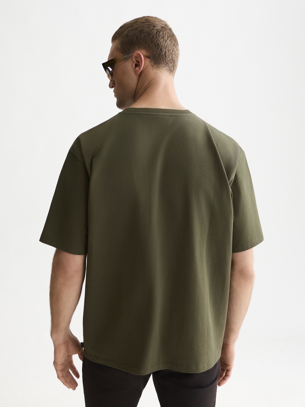 Essentials 3 Crosses Chest Pocket Loose-Fit T-Shirt