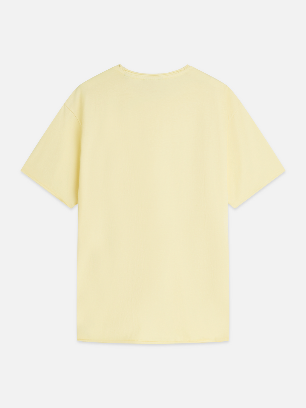 Essentials Raw Edge Relaxed-Fit Garment Dye T-Shirt