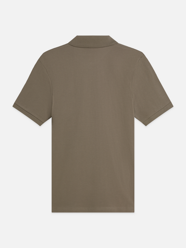 Seasonal core pique chest logo polo