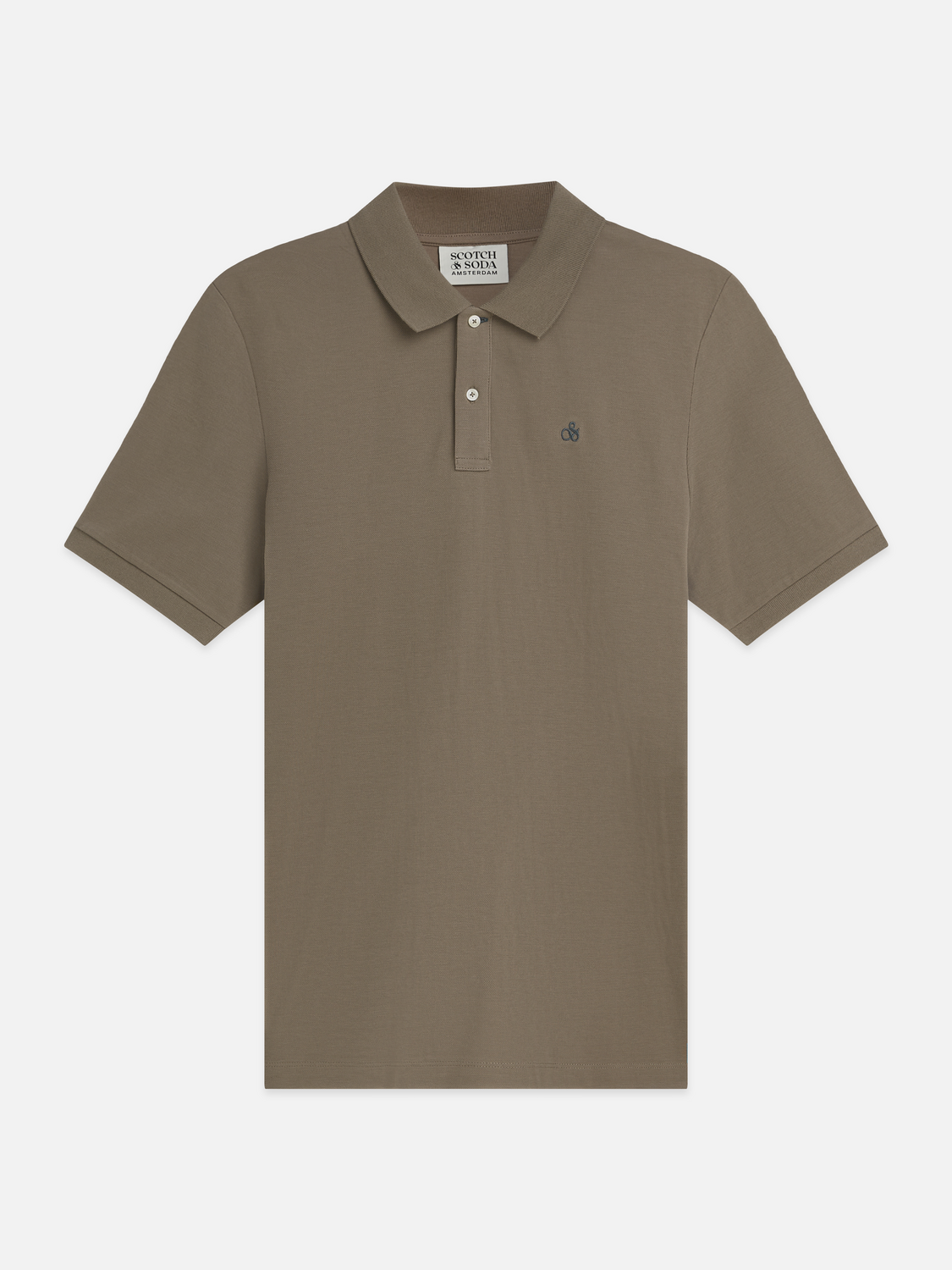 Seasonal core pique chest logo polo