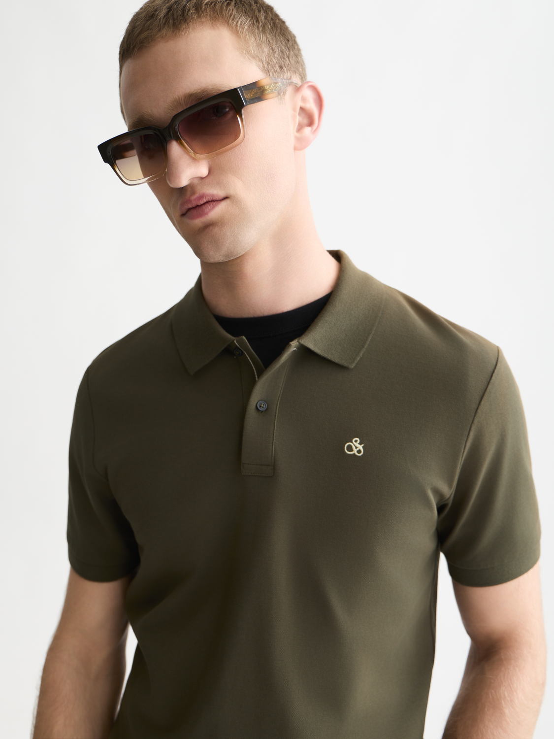 Seasonal Core Pique Chest Logo Polo