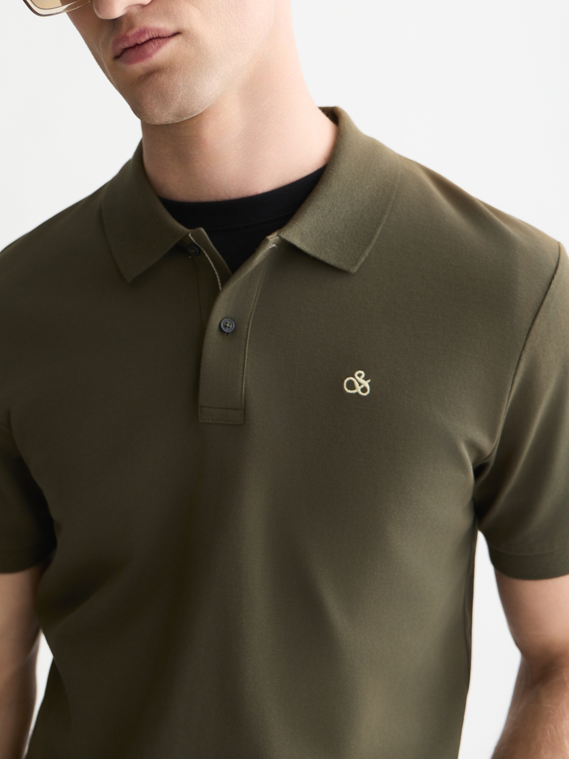 Seasonal Core Pique Chest Logo Polo