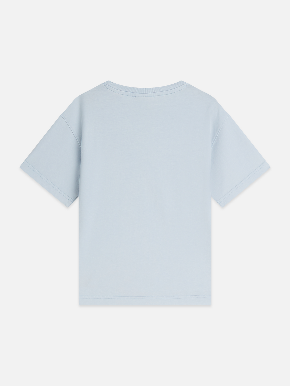 Front Artwork Relaxedfit Acid Washed Tshirt