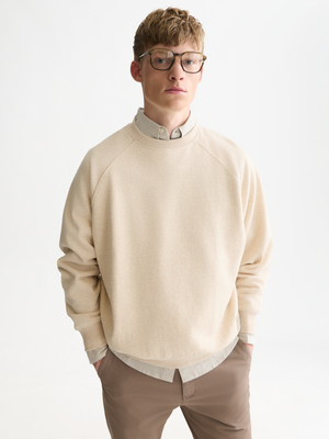 Mélange Loose-Fit Sweatshirt