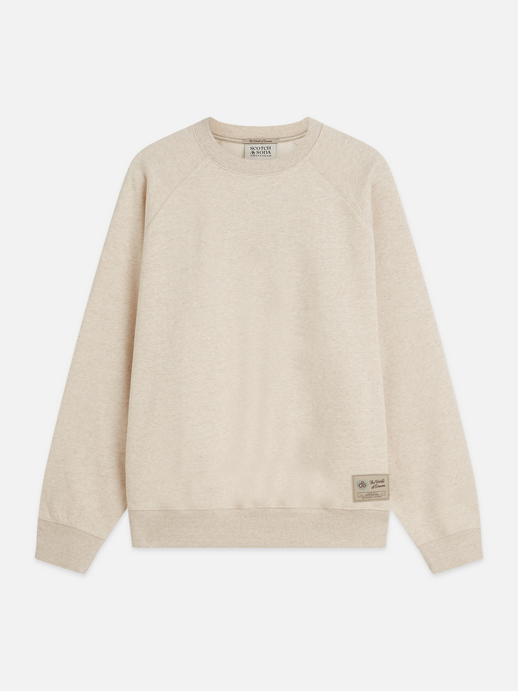Mélange Loose-Fit Sweatshirt
