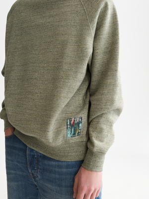 Sweat-shirt ample Mélange
