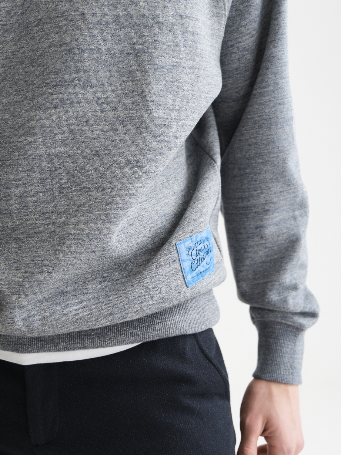 Mélange Loose-Fit Sweatshirt