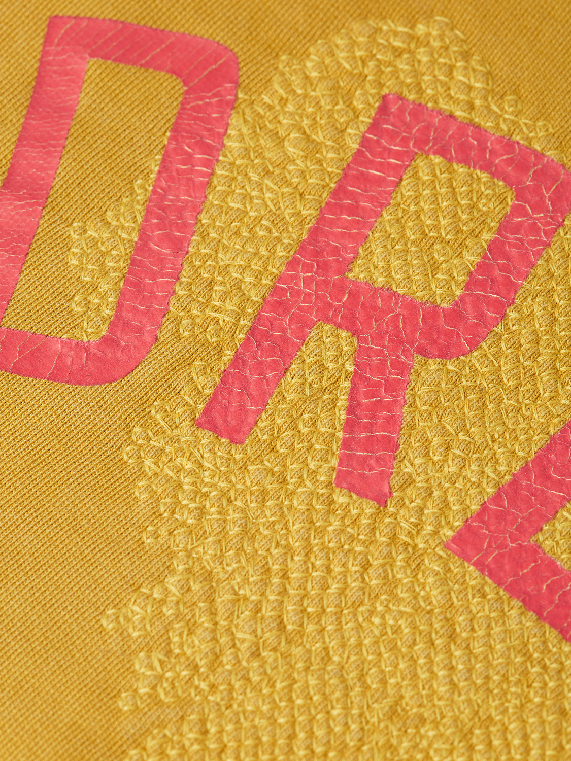 Front Artwork Washed Regular-Fit Hoodie