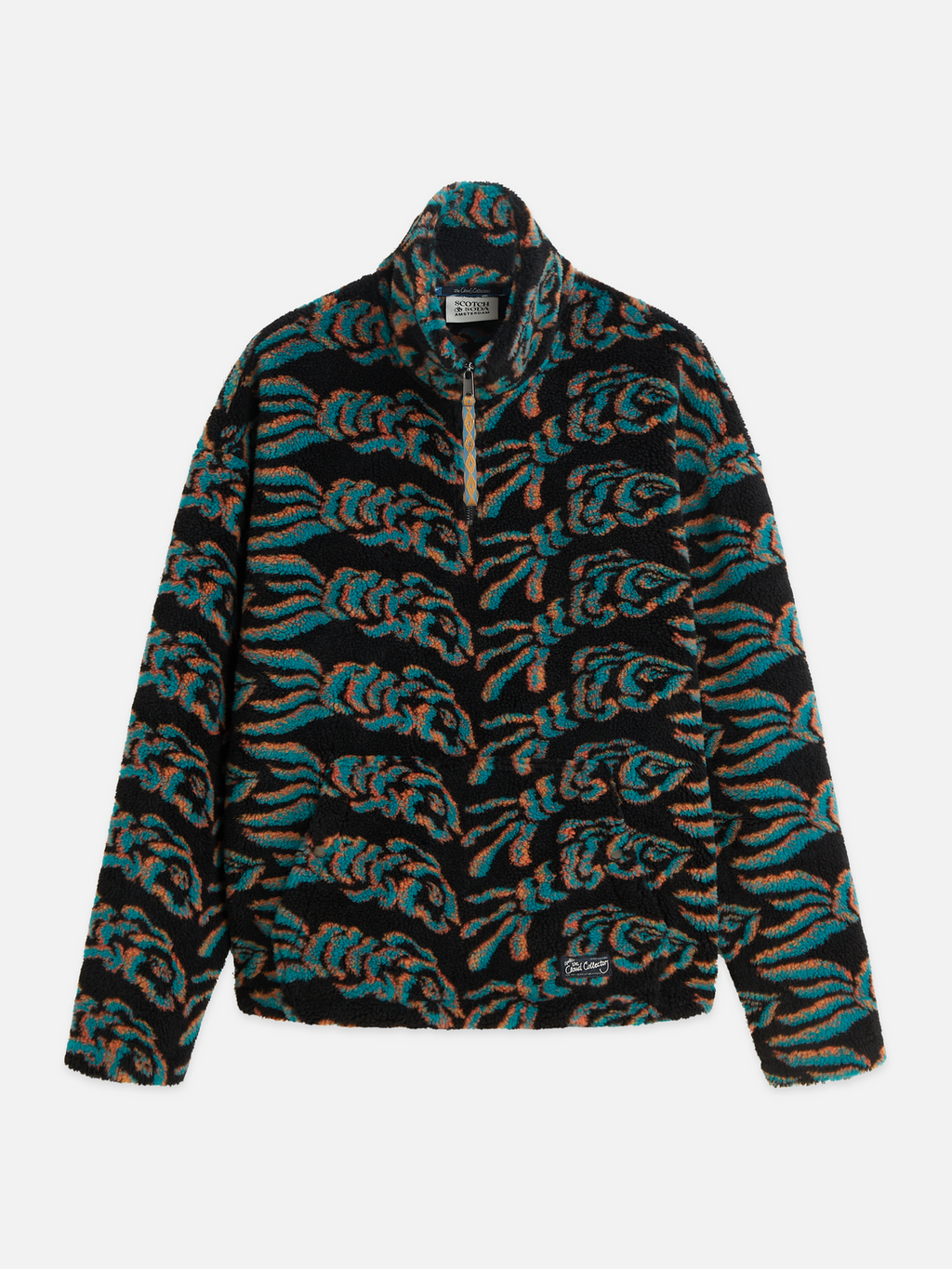 Quarter-Zip Relaxed Polar Fleece Pullover