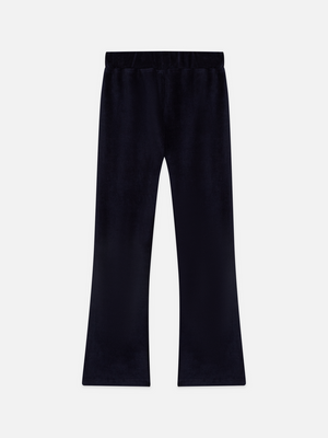 Girls' Velvet Ribbed Leggings