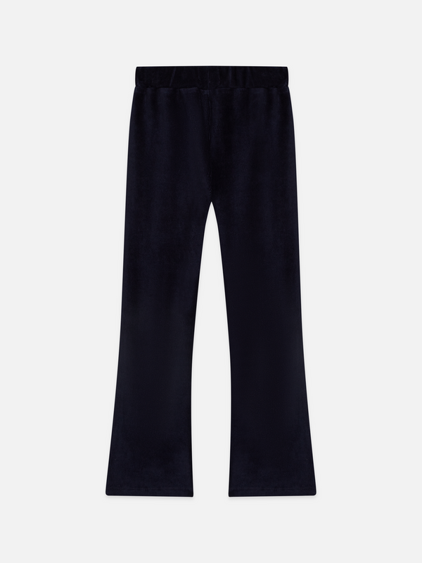 Girls' Velvet Ribbed Leggings