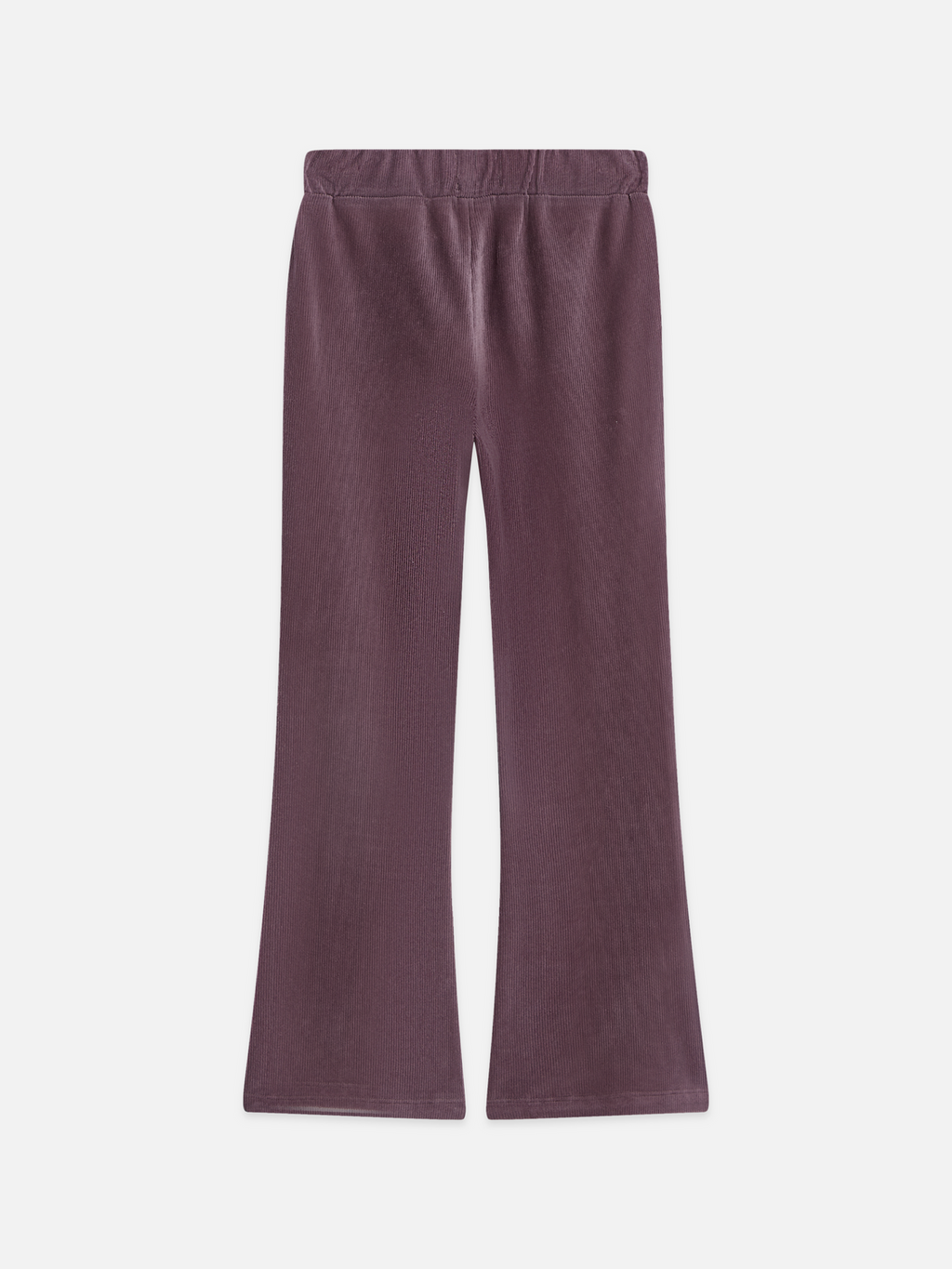 Girls' Velvet Ribbed Leggings