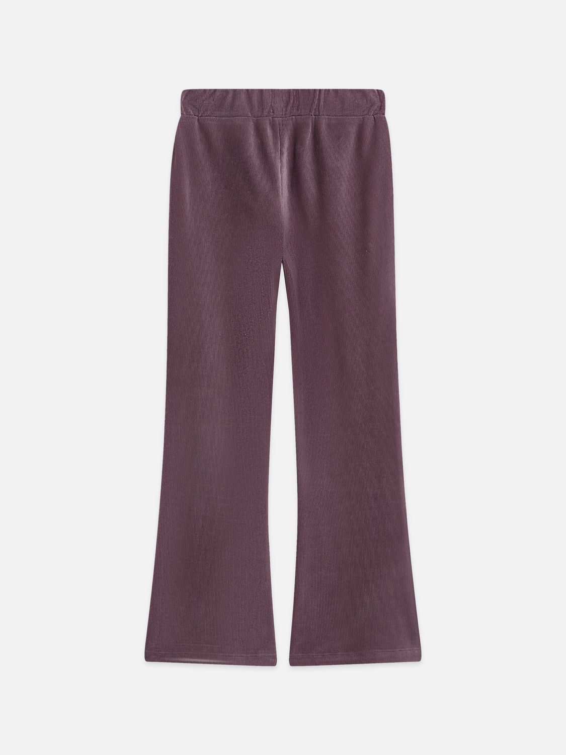 Girls' Velvet Ribbed Leggings