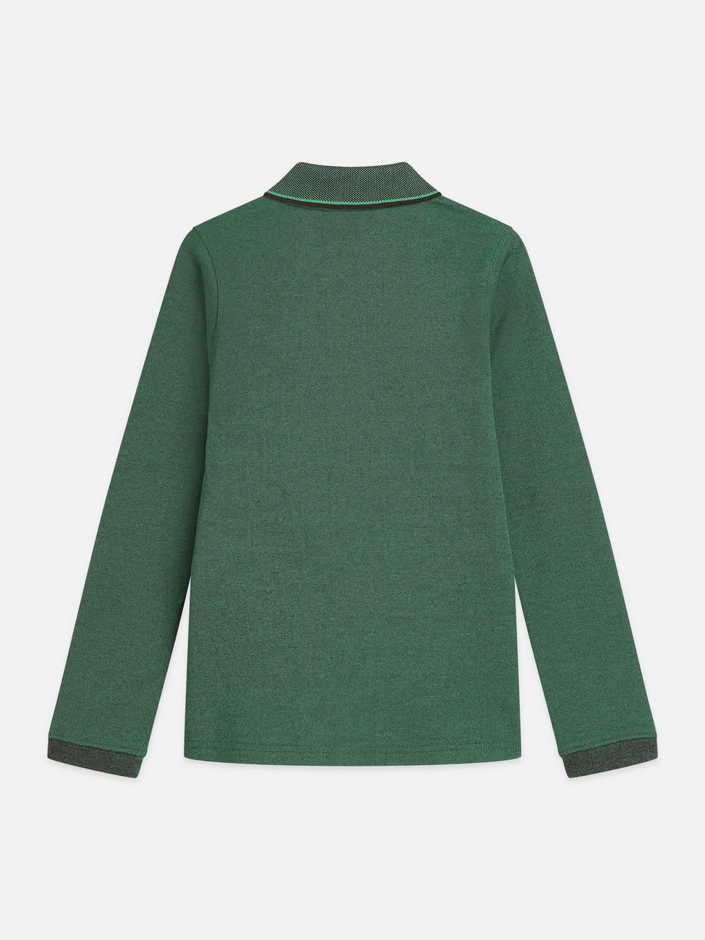 Contrast Tipping Pique Regularfit Longsleeved Polo