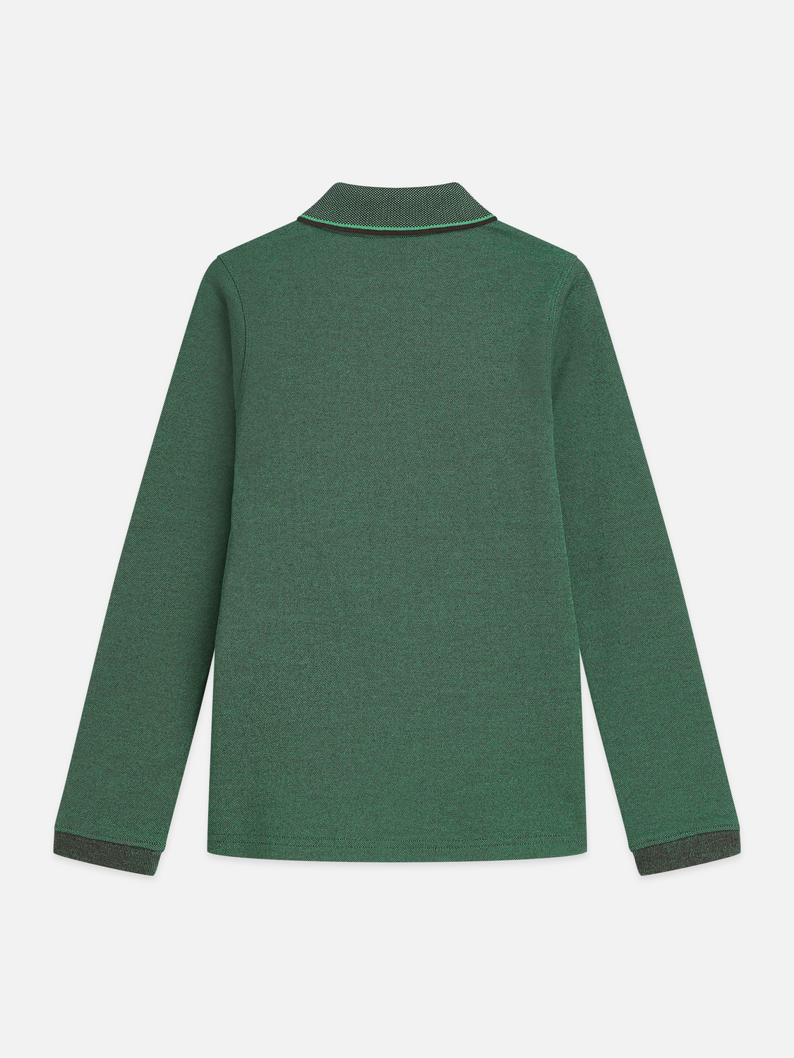 Contrast Tipping Pique Regularfit Longsleeved Polo