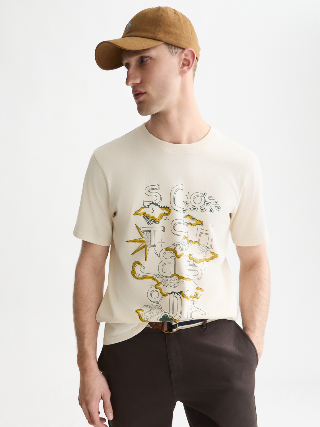 Front Artwork Regular-Fit T-Shirt
