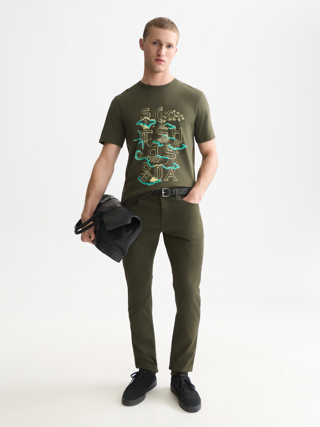 Front Artwork Regular-Fit T-Shirt