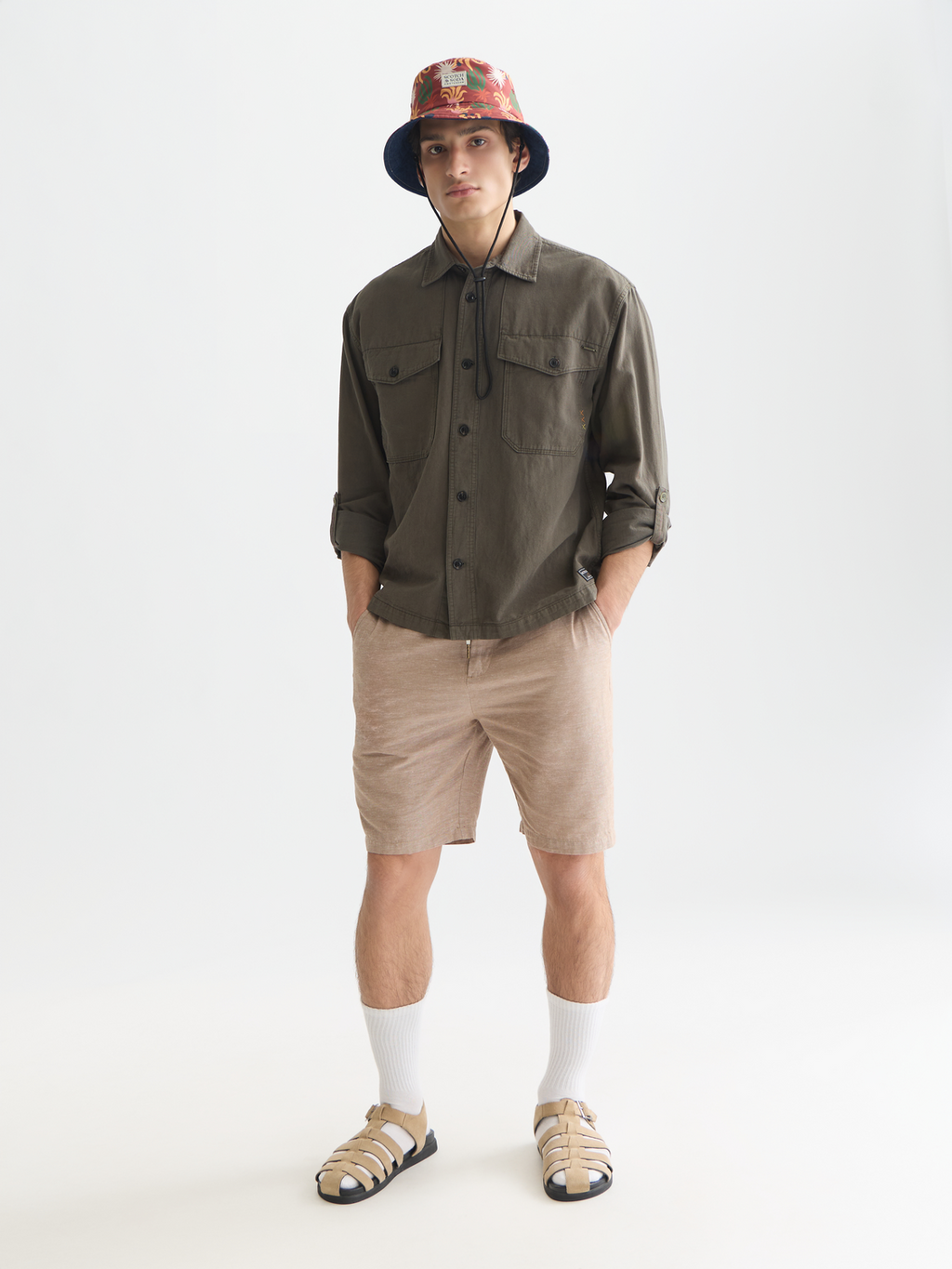 Shorts Chino Regular Coton Lin, Un Incontournable de Saison