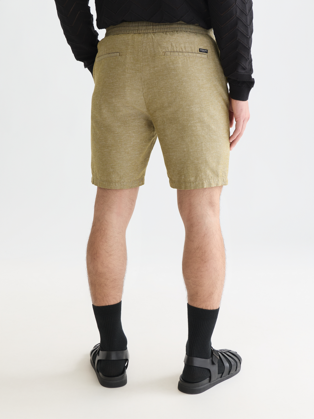 Essentials – Fave Cotton Linen Regular-Fit Chino Shorts