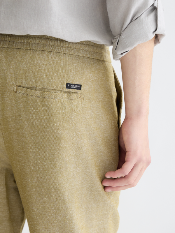 Seasonal Essentials —  Warren Cotton Linen Jogger